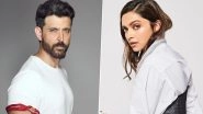 Fighter: Hrithik Roshan and Deepika Padukone&rsquo;s Aerial Action Franchise To Release in Theatres on Republic Day 2023!