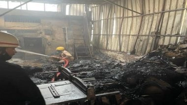 India News | Fire Breaks out at Plastic Factory in Delhi; No Causalities Reported