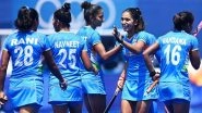 India vs Australia, Women&rsquo;s Hockey, Tokyo Olympics 2020 Live Streaming Online: Know TV Channel and Telecast Details for IND vs AUS Quarterfinal Match