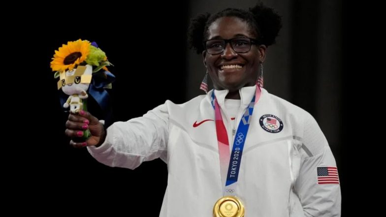 Tamyra Mensah-Stock Wins Gold in Women’s 68kg Freestyle Wrestling, Becomes First Black Woman To Do So