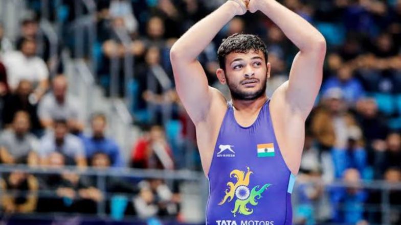 Deepak Punia Misses Out on Bronze Medal in Men’s Freestyle 86kg Wrestling: See How Netizens Reacted to the Indian Wrestler’s Performance