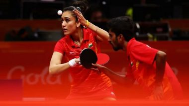 Manika Batra and Sathiyan Gnanasekaran Qualify for Semifinals of Mixed Doubles Event at WTT Contender Event 2021