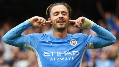 Jack Grealish Reacts After Scoring Debut Goal for Manchester City Against Norwich in Premier League 2021–22, Says, ‘What a Day’