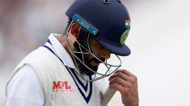 Virat Kohli Dismissal Video: Indian Captain Falls to Ollie Robinson After Scoring 26th Half-Century