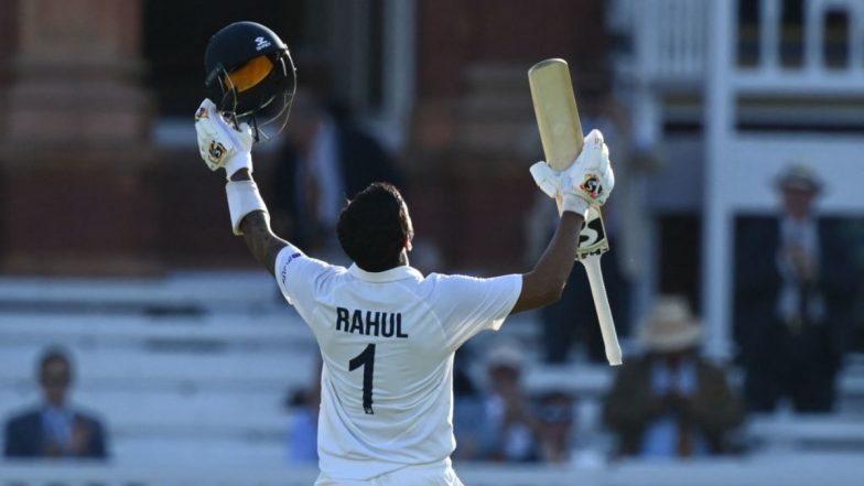 KL Rahul Applauded on Return to the Dressing Room After Scoring Unbeaten Hundred During IND vs ENG 2nd Test 2021 (Watch Video)