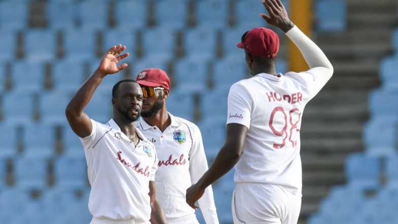 Pakistan vs West Indies 1st Test, Day 2 Live Streaming Online on FanCode: Get PAK vs WI Cricket Match Free TV Channel and Live Telecast Details On PTV Sports