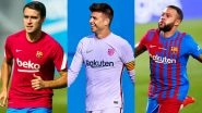Barcelona Complete Registrations of Memphis Depay, Eric Garcia and Rey Manaj After Gerard Pique Agrees To Take Pay Cut Ahead of La Liga 2021&ndash;22 Season