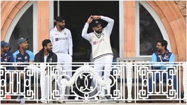 Virat Kohli Seen Doing Naagin Dance on Lord’s Balcony During IND vs ENG 2nd Test 2021, Pictures Go Viral (Check Post)