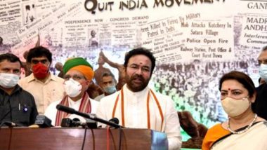 Quit India Movement: G Kishan Reddy Inaugurates Exhibition on 'Azadi Ka Amrit Mahotsav' on Its 79th Anniversary