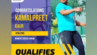 Sports News | Tokyo Olympics, Day 10: Kamalpreet Kaur Eyes Medal as India Aims Another Stellar Show (Preview)