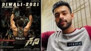 Ghani: Varun Tej&rsquo;s Telugu Sports Drama To Release in Theatres This Diwali 2021; Check Out New Poster!
