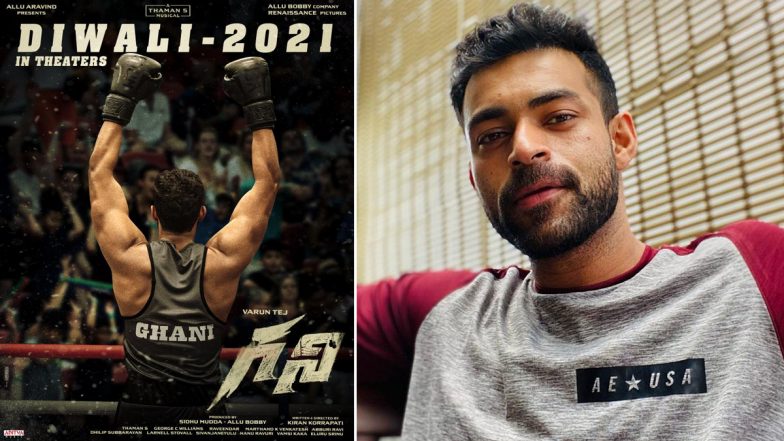 Ghani: Varun Tej’s Telugu Sports Drama To Release in Theatres This Diwali 2021; Check Out New Poster!