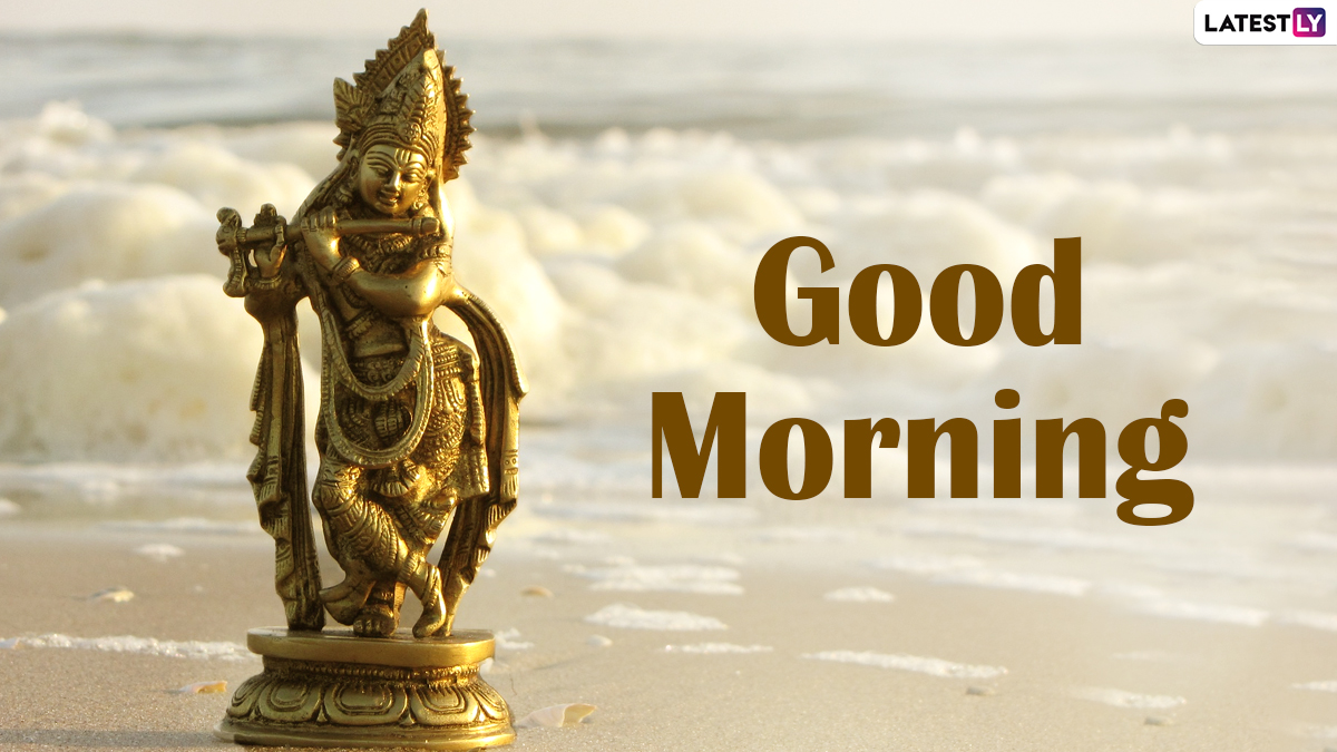 Good Morning HD Images With Janmashtami 2021 WhatsApp Stickers ...