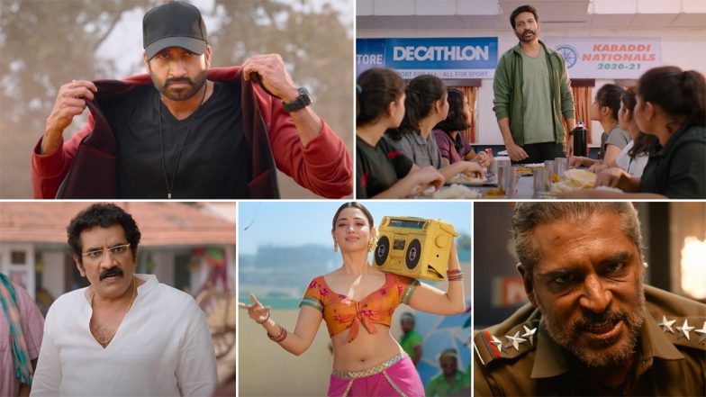 Seetimaarr Trailer: Gopichand, Tamannaah Bhatia’s Telugu Sports Drama on Kabaddi Looks Power-Packed! (Watch Video)