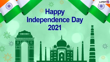 Indian Independence Day 2021 Wishes, HD Images & Wallpapers for Free Download Online: Celebrate 75th Swatantrata Diwas With WhatsApp Messages, Greetings and Desh Bhakti Quotes