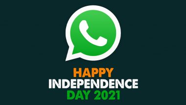 Independence Day 2021: How To Download & Send WhatsApp Stickers To Celebrate the Special Day