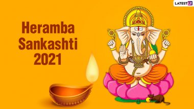 Heramba Sankashti Ganesh Chaturthi 2021 Date & Shubh Muhurat: Know Tithi, Puja Rituals and Significance of the Hindu Festival