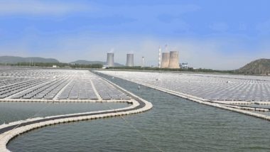 NTPC Commissions India's Largest Floating Solar PV Project of 25MW on Reservoir of Its Simhadri Thermal Station in Visakhapatnam