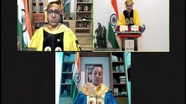 Business News | A Crisis as an Opportunity for Transformation, Says Niti Aayog CEO Amitabh Kant at the 10th Convocation of O.P. Jindal Global University