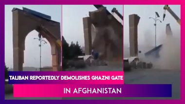 Taliban Reportedly Demolishes Iconic Ghazni Gate In Afghanistan