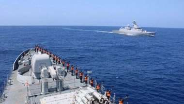 India News | INS Tabar Participates in Maritime Exercise with Algerian Navy