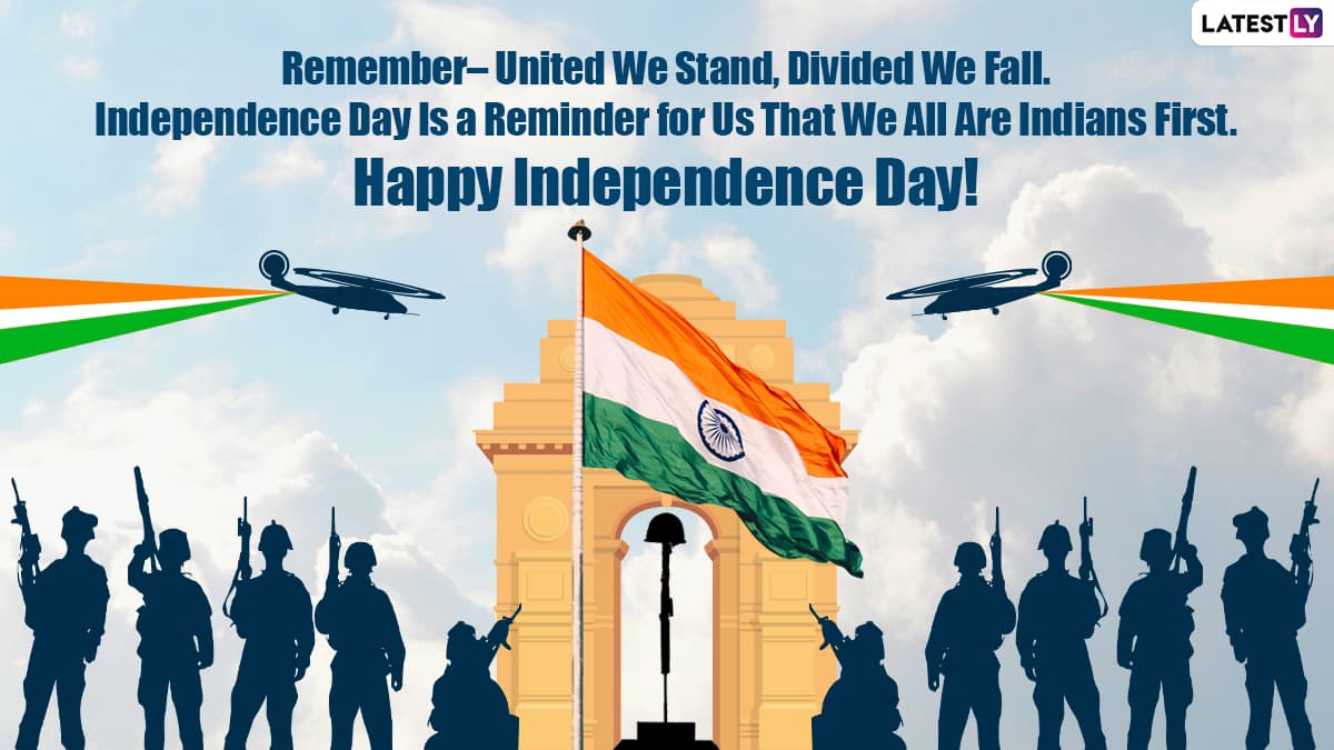 Independence Day 2021 Images & HD Wallpapers for Free Download Online: Wish Happy 75th Independence Day With Greetings, Quotes and WhatsApp Messages | 🙏🏻 LatestLY