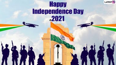 Independence Day 2021 Images & HD Wallpapers for Free Download Online: Wish Happy 75th Independence Day With Greetings, Quotes and WhatsApp Messages