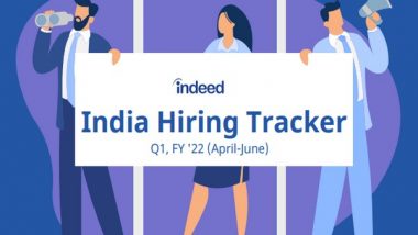 Business News | 11 Pc Hiring Growth in Q1, Shows Indeed India Hiring Tracker