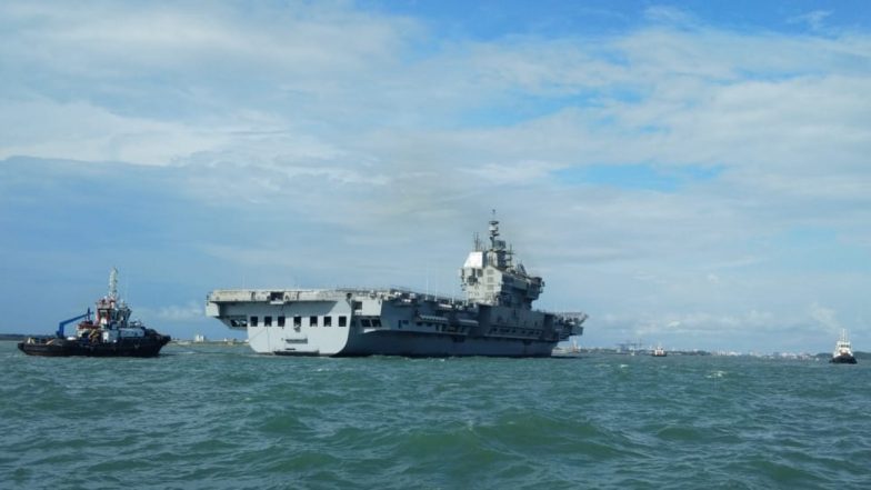 Vikrant Successfully Completes 5-Day Maiden Sea Voyage