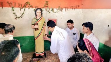 Madhya Pradesh: Indira Gandhi, Former Prime Minister, Worshipped Like Goddess in Padliya Village