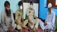 India News | J-K DGP Visits Family of Cop Killed in Kulgam Terrorist Attack