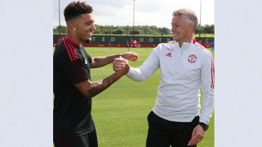Jadon Sancho Unlikely To Feature for Manchester United in Their Premier League 2021–22 Opener Against Leeds, Says Coach Ole Gunnar Solskjaer