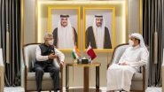 World News | Jaishankar Meets Qatari Counterpart, Exchange Views on Afghanistan