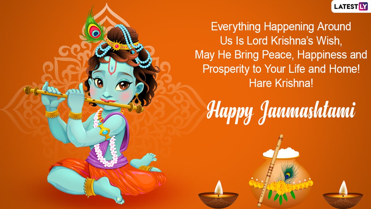 Janmashtami 2021 Wishes And Lord Krishna Hd Images Send Happy Krishna