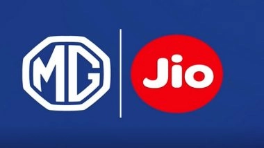 Business News | MG Motor, Jio Bring Connected Car Solutions to Indian SUV Market