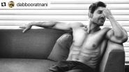 John Abraham Flaunting His Abs on a Couch for Dabboo Ratnani&rsquo;s 2021 Calendar Is a Hot Sight To Behold (View Pic)