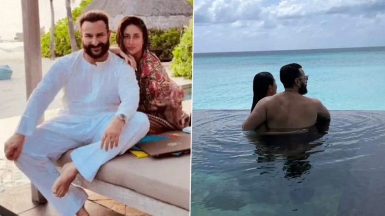 Saif Ali Khan Turns 51: Kareena Kapoor Khan Wishes the Love of Her Life With Stunning Pictures From the Maldives!