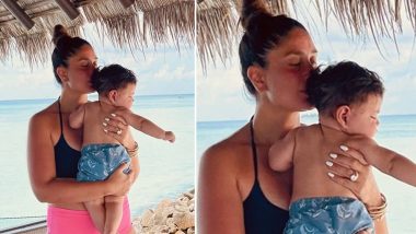 Kareena Kapoor Khan Cuddles Jeh Ali Khan in Her Arms As the Tiny Tot Turns Six Months Old (View Pic)
