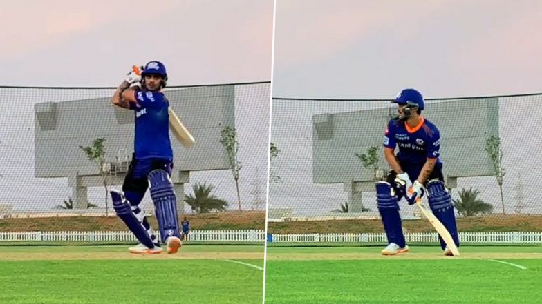 IPL 2021 Diaries: Ishan Kishan in an Ultimate Form While Training for the Second Leg, Mumbai Indians Share Video (See Post)