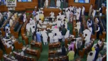 India News | Monsoon Session: Amid Opposition Ruckus, Lok Sabha Adjourned Till Tuesday