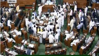 India News | Monsoon Session: LS Passes 3 Bills Without Discussion Amid Opposition Ruckus