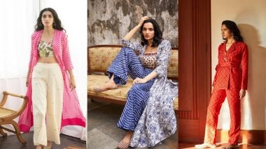 Label: Anushree Offers a Contemporary Version of Pantsuits and Crop Tops With Trousers
