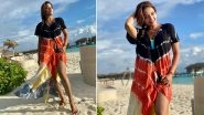 Bhojpuri Actress Monalisa Puts On an Eye-Popping Display in Sexy Tie-Dye Bikini Cover Up in Sizzling New Pics From Her Maldives Vacay