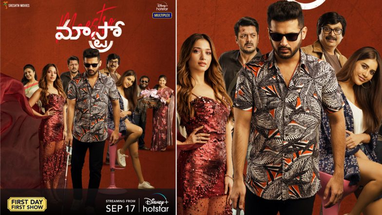 Maestro: Nithiin and Tamannaah Bhatia’s Thriller to Premiere on Disney+ Hotstar on September 17!