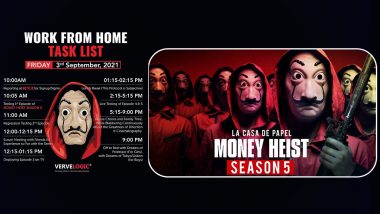 Money Heist 5: Jaipur Company Gives Employees a Day Off To Binge-Watch New Season of Netflix Show; Letter Goes Viral