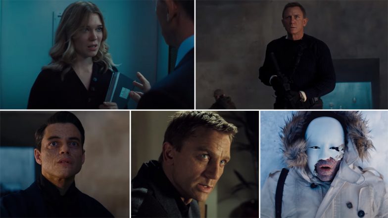 No Time to Die Final Trailer Out! Daniel Craig's James Bond May Face His Biggest Foe in Rami Malek's Mysterious Safin (Watch Video)