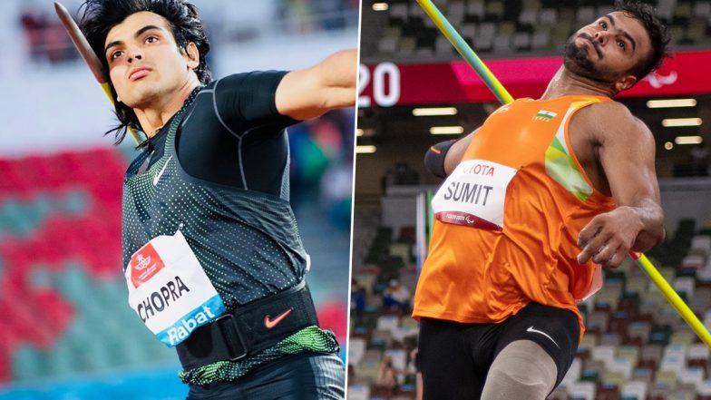 Sumit Antil Wins Gold Medal: Neeraj Chopra Congratulates 23-Year Old for Record-Breaking Performance in Men’s Javelin Throw F64 Event at Tokyo Paralympics 2020