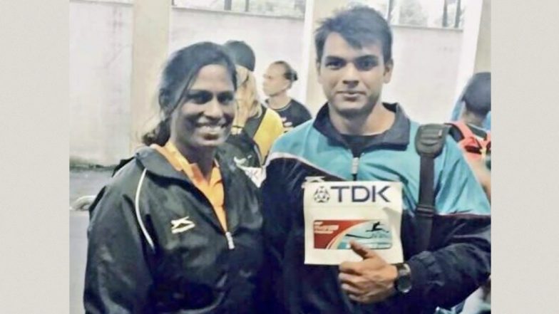 PT Usha Congratulates Neeraj Chopra for His Gold Medal-Winning Performance at Tokyo Olympics 2020, Says, ‘Realised My Unfinished Dream Today After 37 Years’