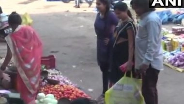 India News | In Bid to Reduce Plastic Usage, Meat Traders in Andhra's Guntur Offer Discounts to Those Who Carry Own Cloth Bags