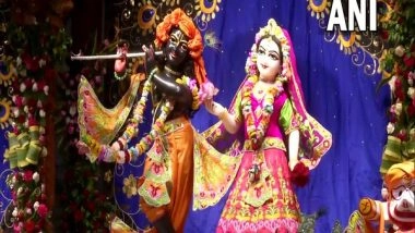India News | Krishna Janmashtami: Celebrations Begin at Noida's ISKCON Temple with Morning Prayers